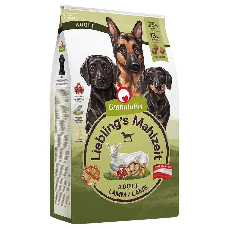 GranataPet Liebling's Mahlzeit Adult Agnello (Set %: 2 x 10 kg)