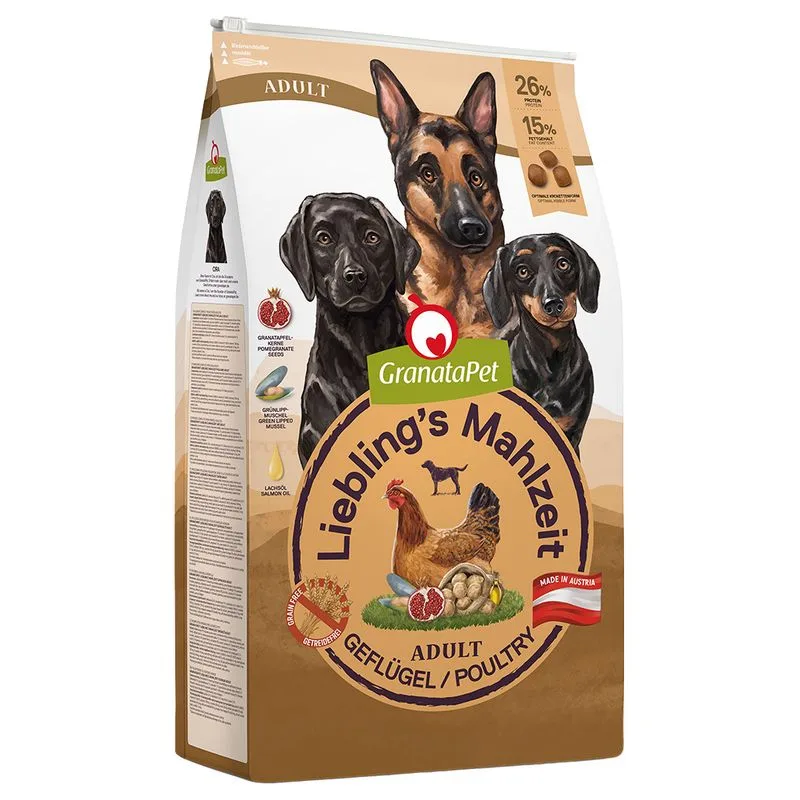 GranataPet Liebling's Mahlzeit Adult Pollame (Set %: 2 x 10 kg)