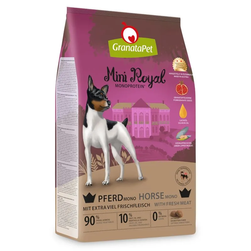 GranataPet Mini Royal Monoprotein Cavallo (Set %: 2 x 1 kg)