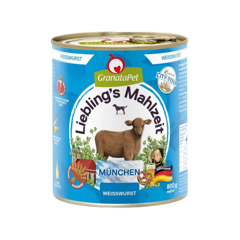 Granatapet Liebling´s Mahlzeit City Tour 6 x 800 g (Monaco di Baviera (Weißwurst))