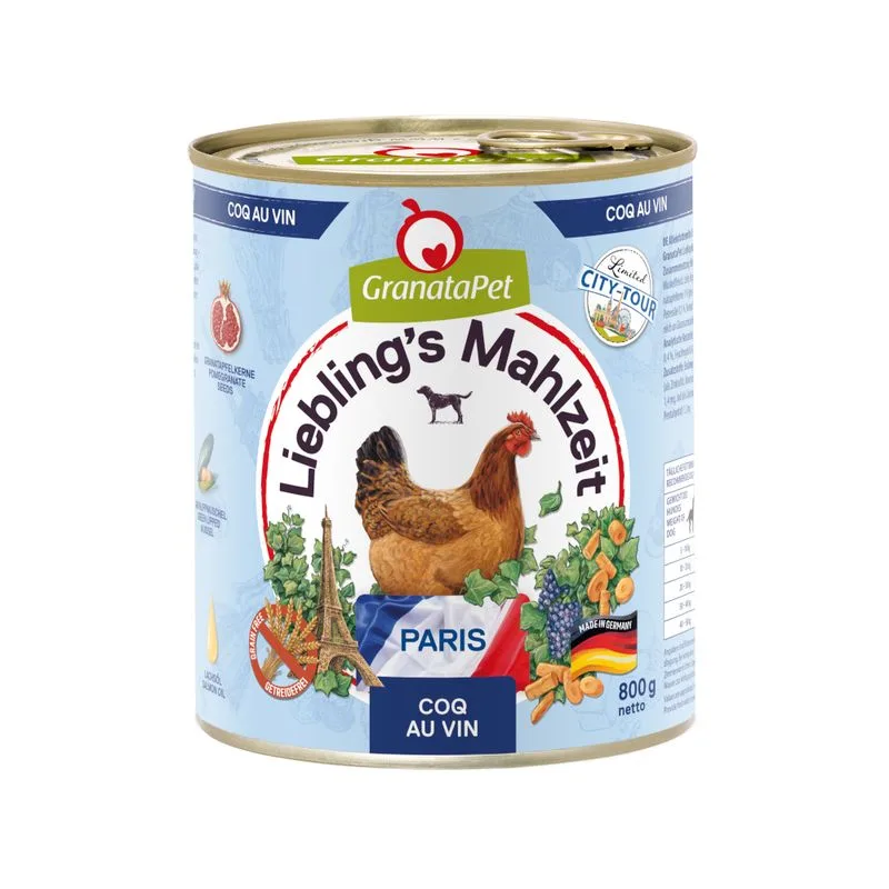 Granatapet Liebling´s Mahlzeit City Tour 6 x 800 g (Parigi (Coq Au Vin))