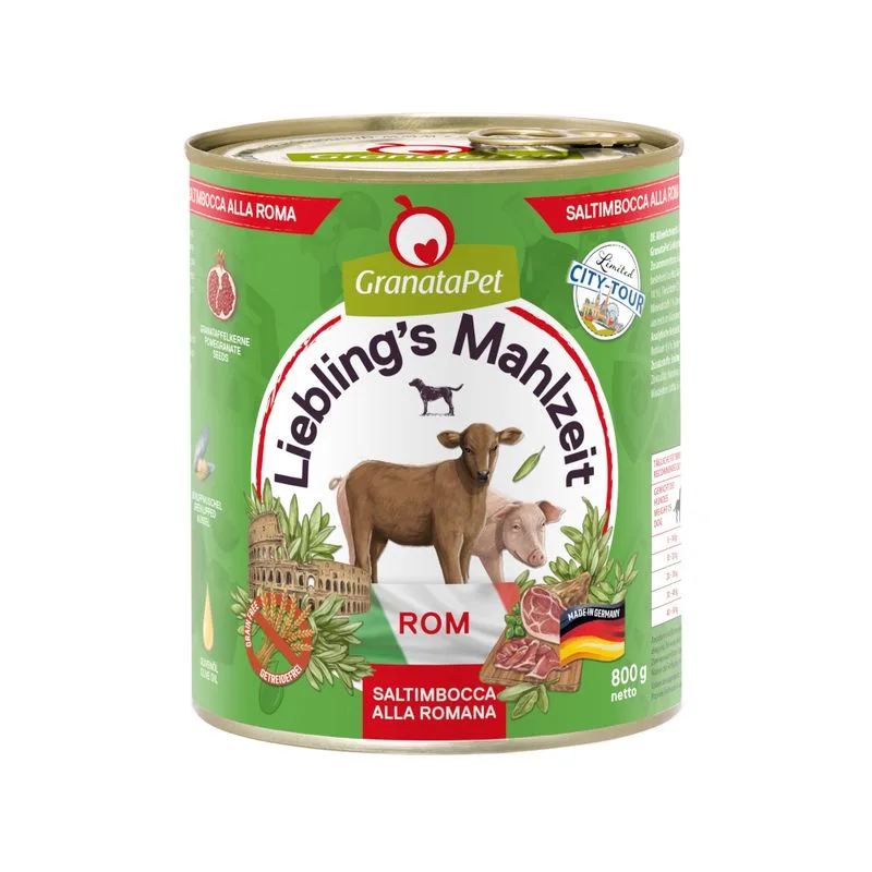 Granatapet Liebling´s Mahlzeit City Tour 6 x 800 g (Roma (Saltimbocca alla Romana))