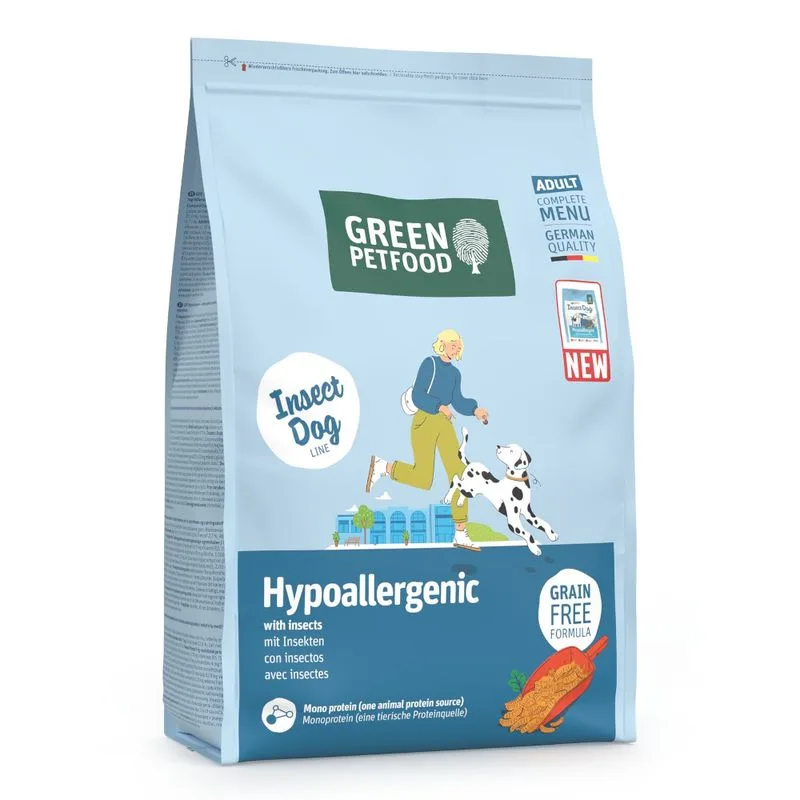 Green Petfood Hypoallergenic con Insetti (3 kg)