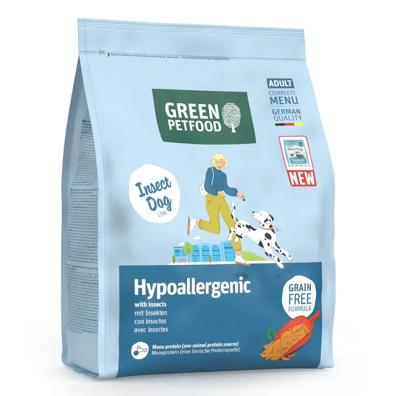Green Petfood Hypoallergenic con Insetti (900 g)