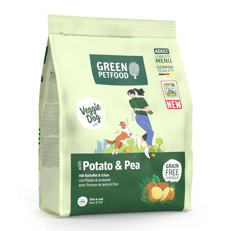 Green Petfood con Patate & Piselli (900 g)