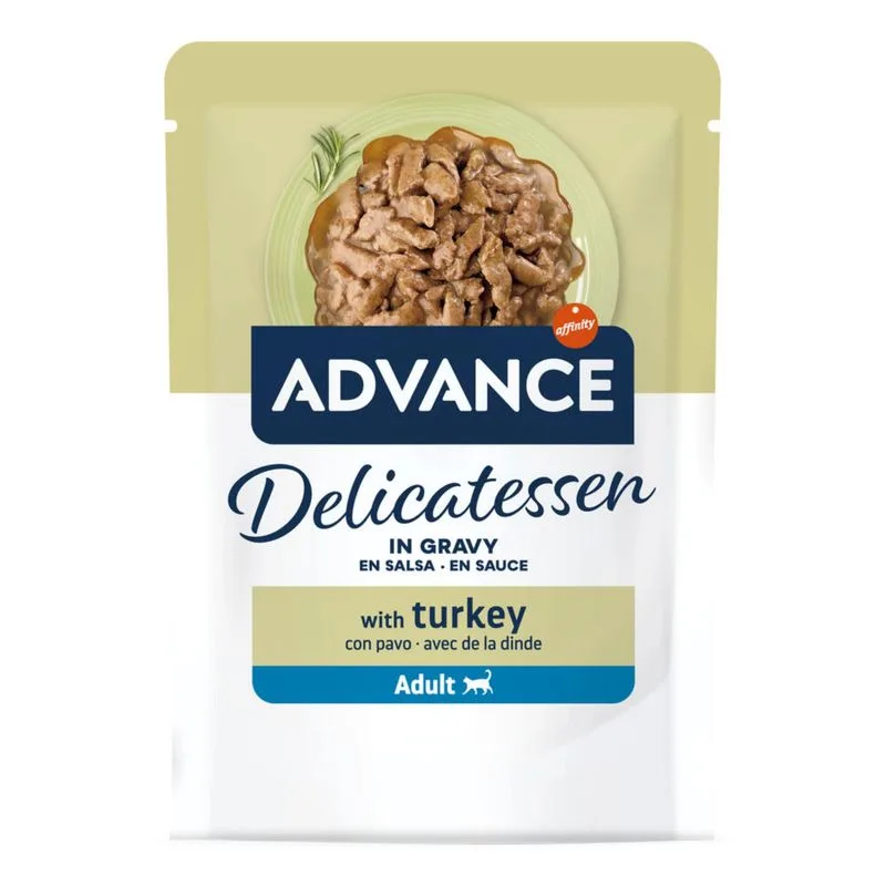 Affinity Advance Delicatessen in Salsa (Set %: 48 x 85 g Tacchino)