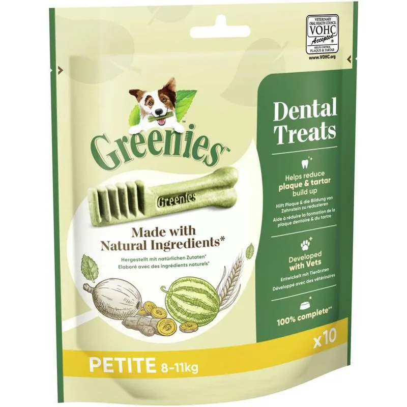 Set Risparmio! 3 x Greenies Snack - Igiene dentale (Petite (3 x 170 g))