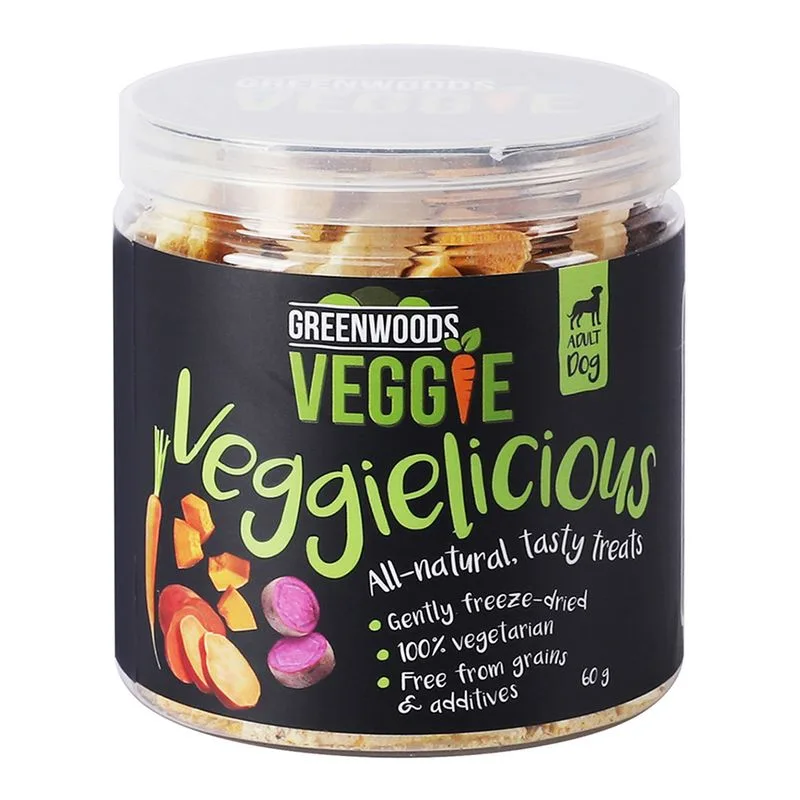 Greenwoods Veggie Patata dolce con zucca e carota (Set %: 5 x 60 g)