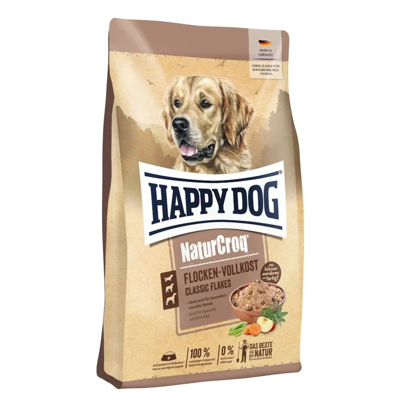 Happy Dog Premium NaturCroq Classic Flakes Alimento in fiocchi per cani (Set %: 2 x 10 kg)