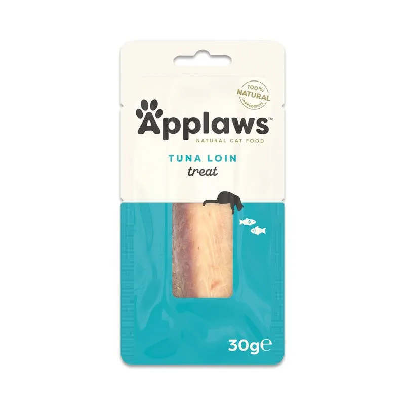 Applaws Filetto di tonno Snack per gatti (Set %: 3 x 30 g)