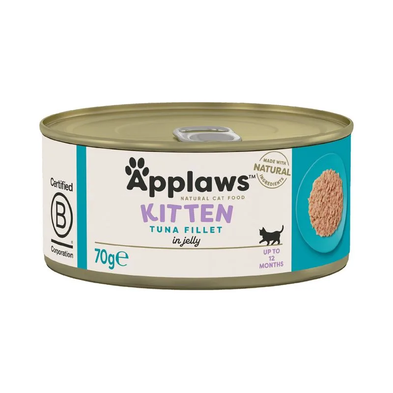 Applaws Kitten Alimento umido per gatto (Set % 24 x 70 g Tonno)