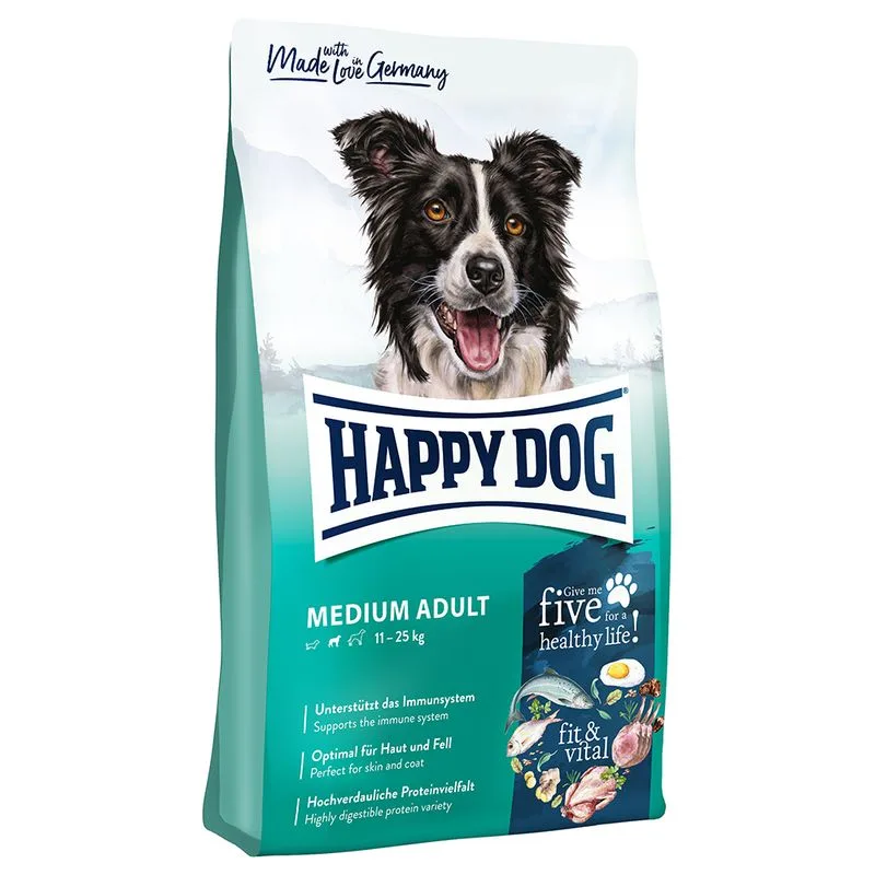 Multipack Risparmio! 2 x Happy Dog Supreme (2 x 12 kg Fit & Vital Medium Adult)