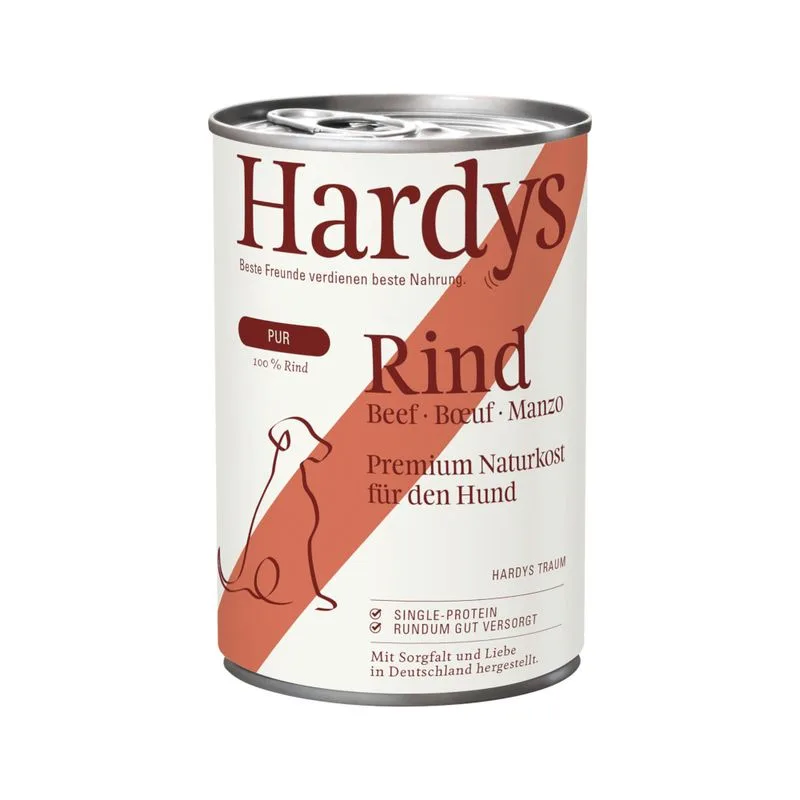 Hardys Pur 24 x 400 g (Manzo)