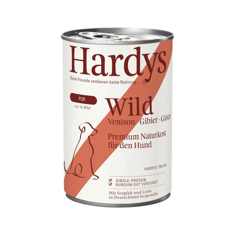 Hardys Pur 24 x 400 g (Selvaggina)