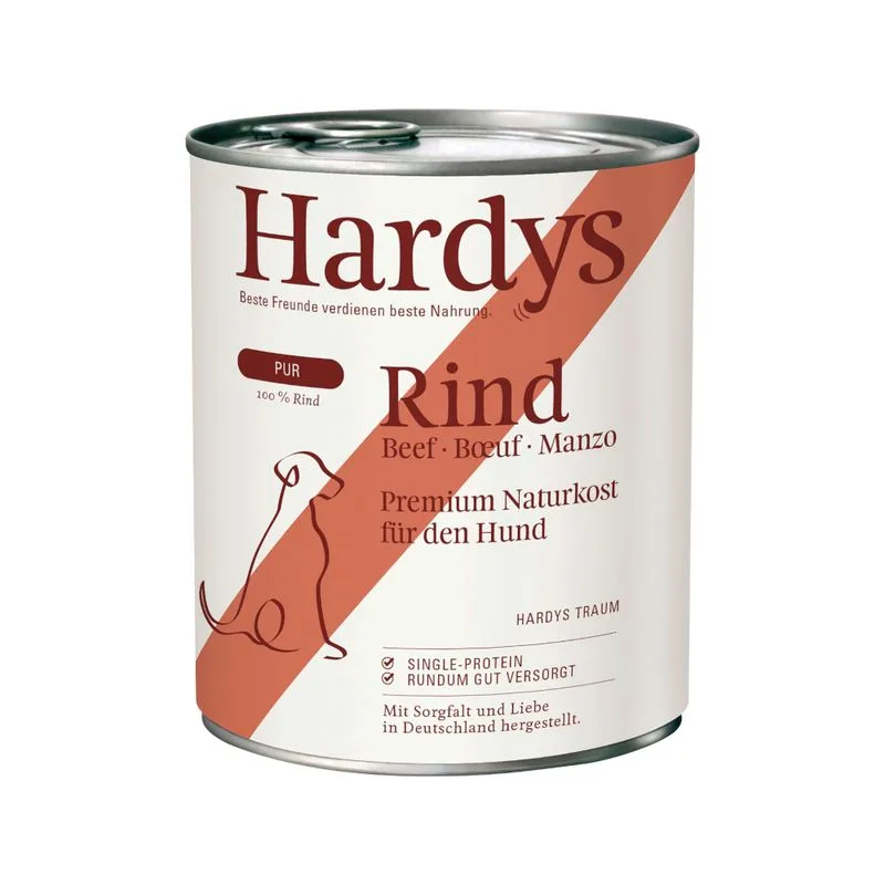Hardys Pur 6 x 800 g (Manzo)