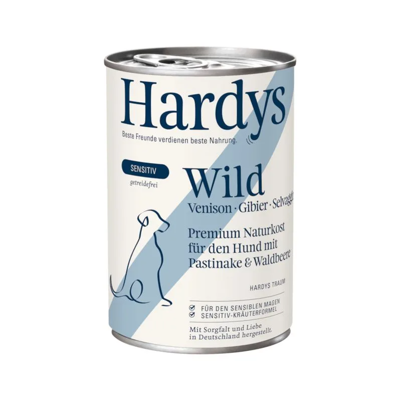 Hardys Sensitive 24 x 400 g (Selvaggina)