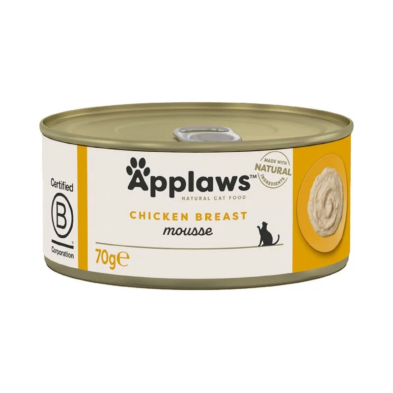 Applaws Mousse 24 x 70 g (Pollo)