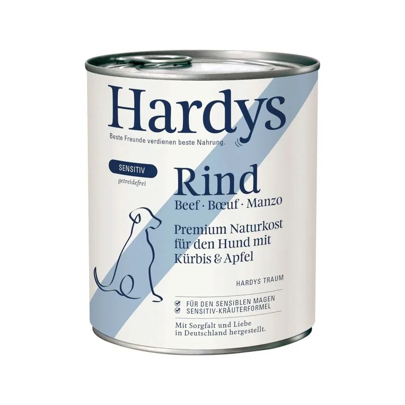 Hardys Sensitive 24 x 800 g (Manzo)