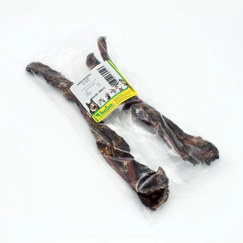 Heim Snack di Selvaggina Tendini di cervo (Set %: 3 x 250 g)