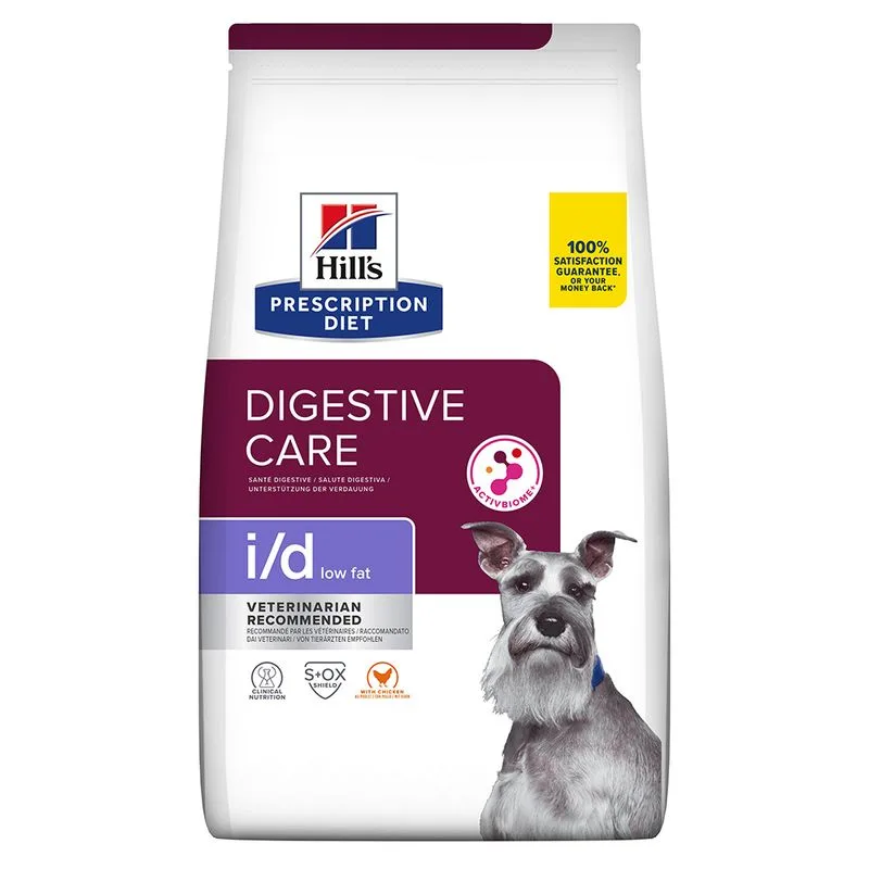 Hill's Prescription Diet i/d Low Fat Digestive Care secco per cani (Set %: 2 x 12 kg)