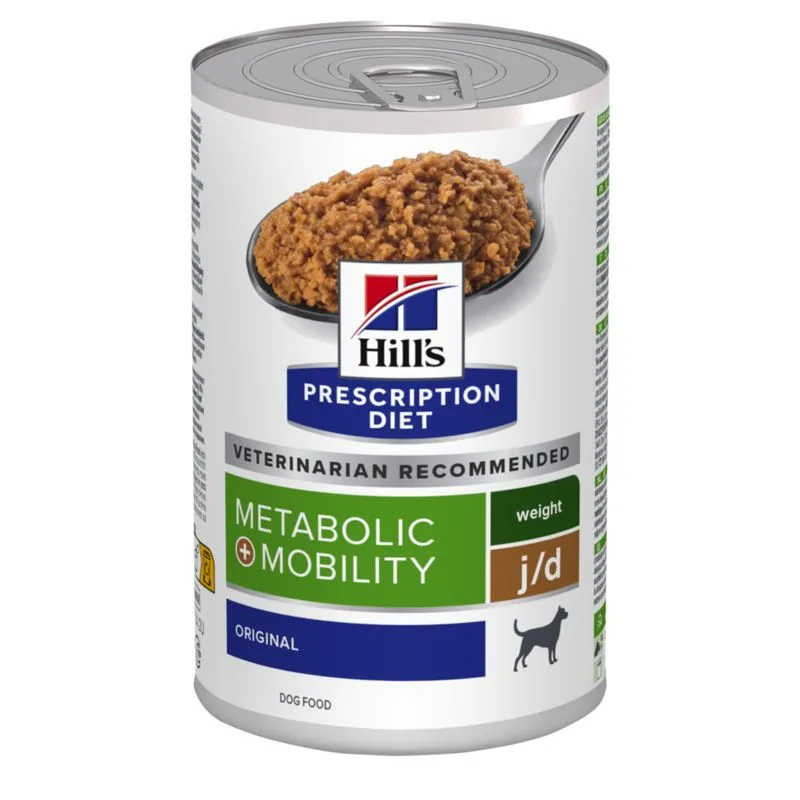 Hill's Prescription Diet Metabolic + Mobility Patè umido per cane (Set %: 48 x 370 g)
