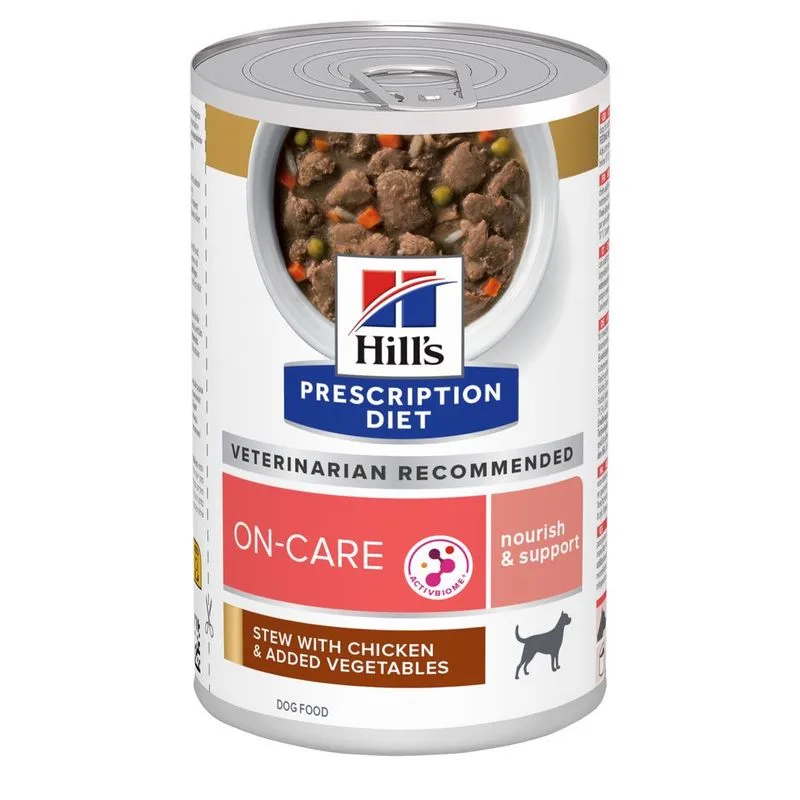 Hill's Prescription Diet On-Care con Pollo umido per cane (Set %: 48 x 354 g)