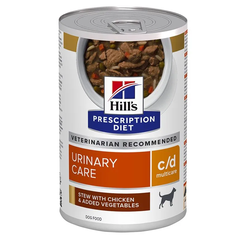 Hill's Prescription Diet c/d Multicare Urinary Care Spezzatino Pollo cani (Set %: 48 x 354 g)