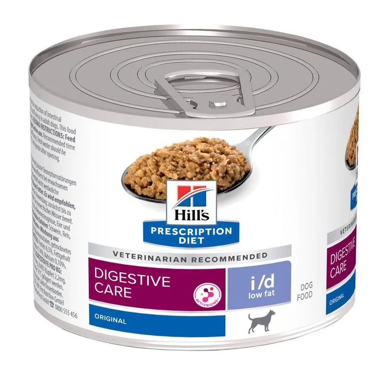 Hill's Prescription Diet i/d Low Fat Digestive Care umido per cani (Set %: 48 x 200 g)
