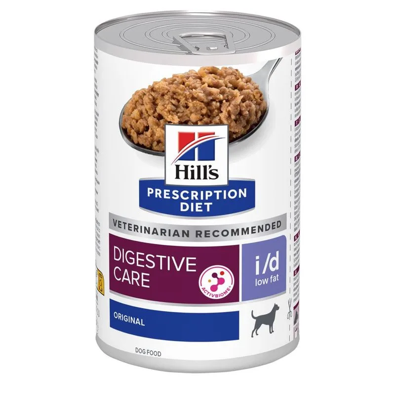 Hill's Prescription Diet i/d Low Fat Digestive Care umido per cani (Set %: 48 x 360 g)