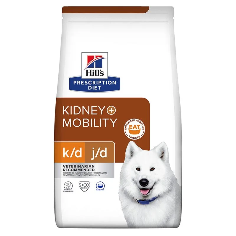 Hill's Prescription Diet k/d + Mobility secco per cani (Set %: 2 x 12 kg)