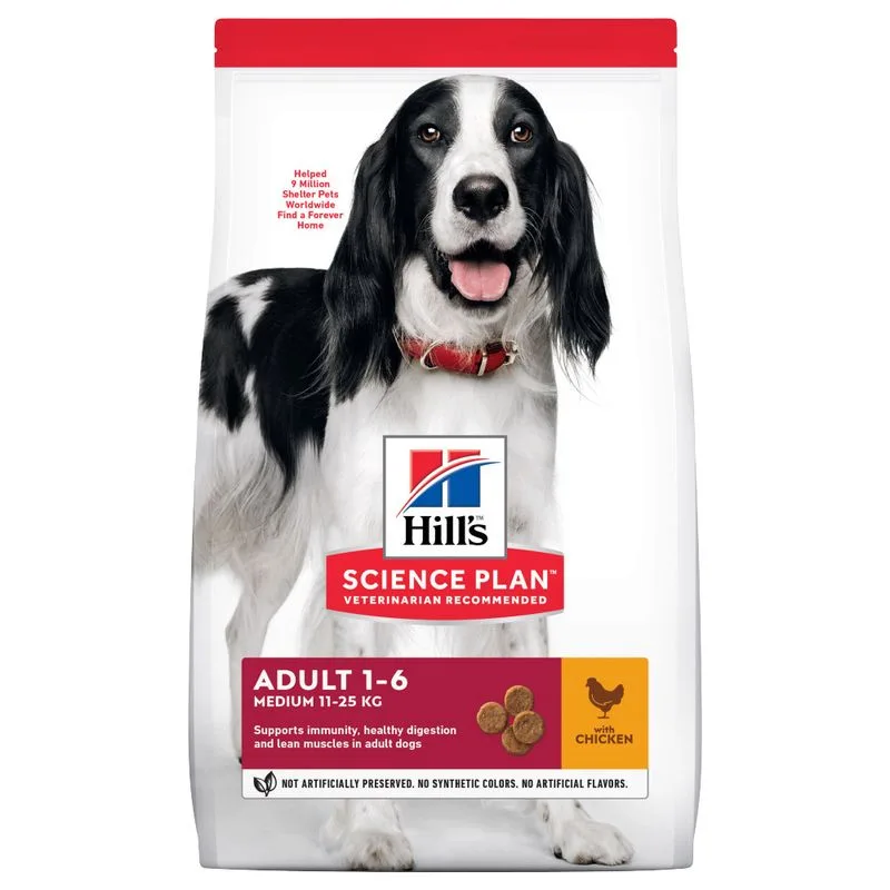 Hill's Science Plan Adult 1-6 Medium con Pollo (2,5 kg)