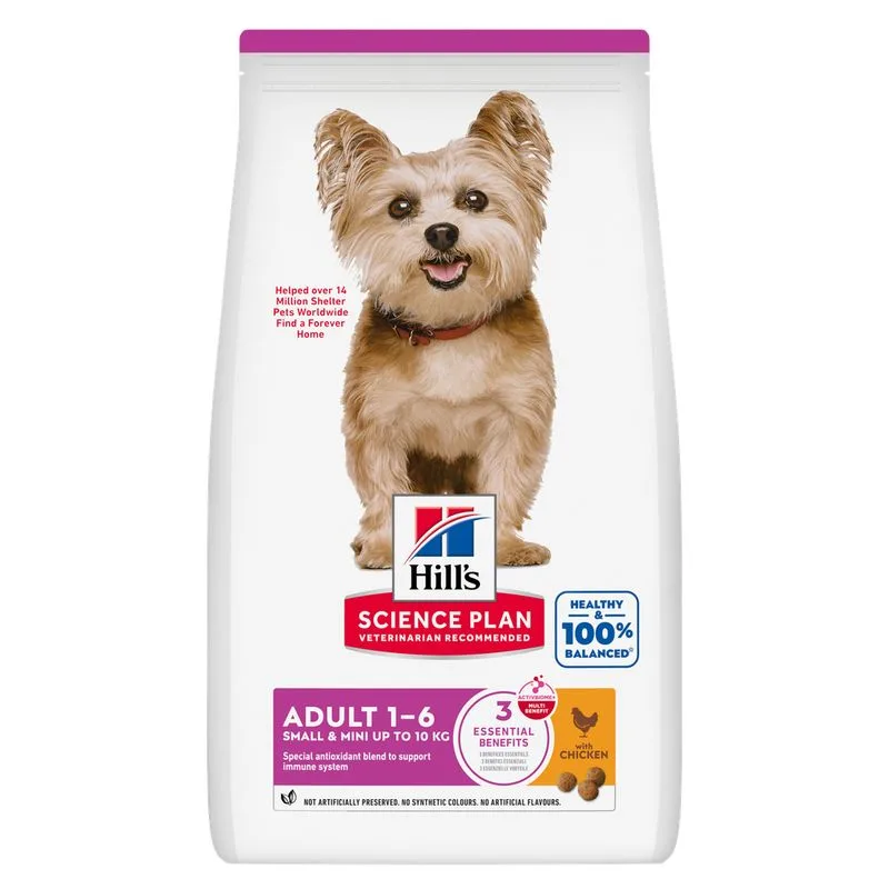 Hill's Science Plan Adult 1-6 Small & Mini con Pollo (3 kg)