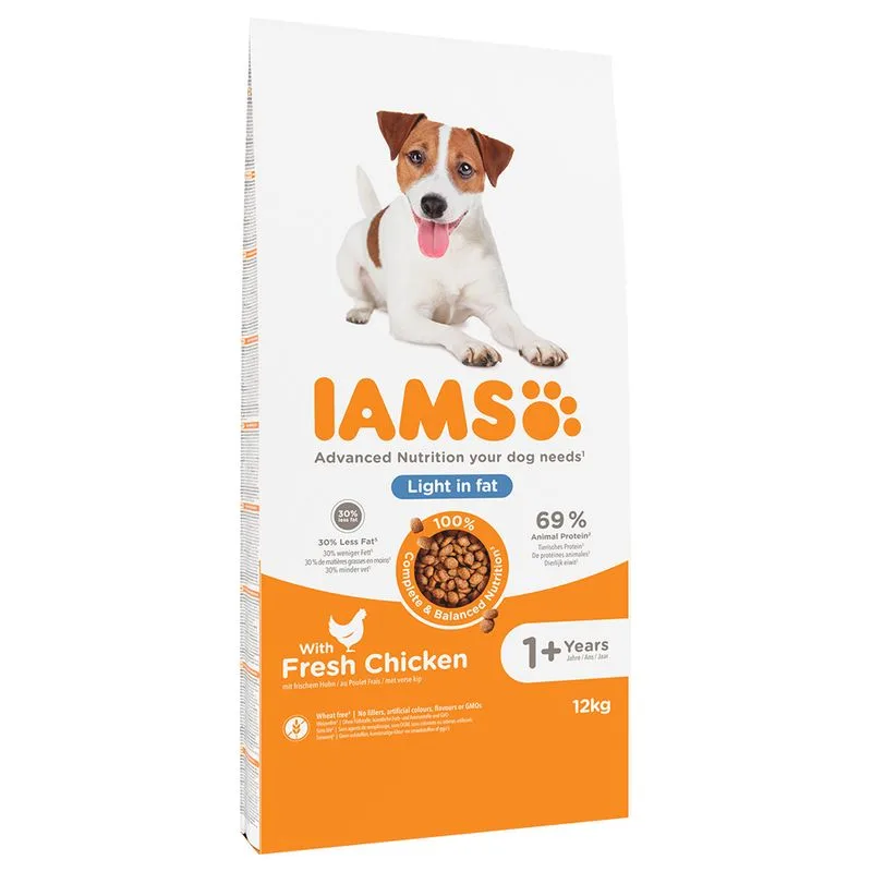 10 kg + 2 kg gratis! 12 kg IAMS Advanced Nutrition (Weight Control Pollo)