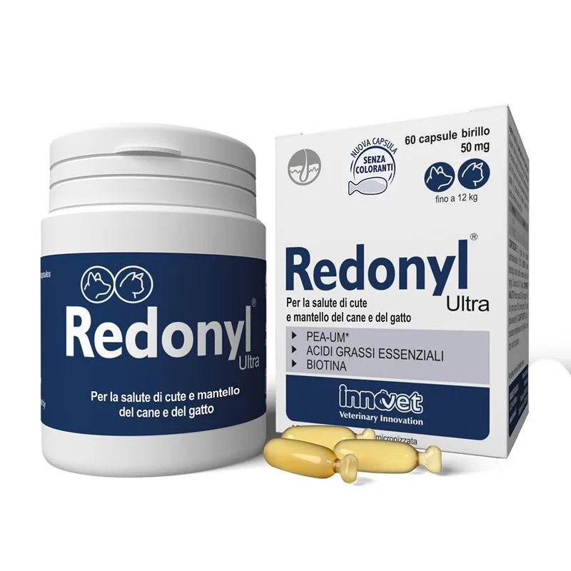 Redonyl Ultra 50 mg per cane e gatto - complemento alimentare (Set %: 2 x 60 capsule)