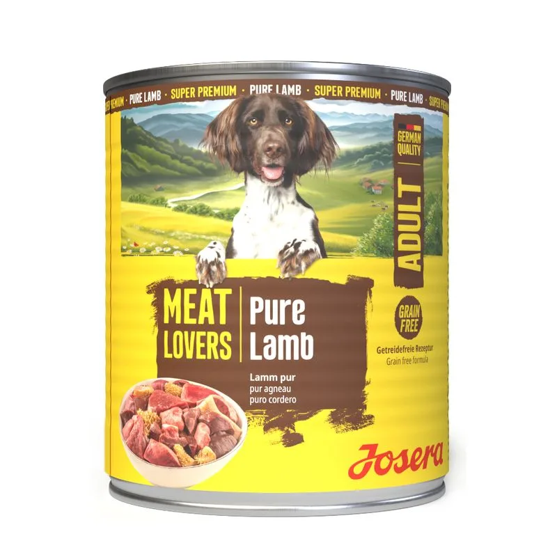 Josera Meatlovers Pure 12 x 800 g (Agnello)