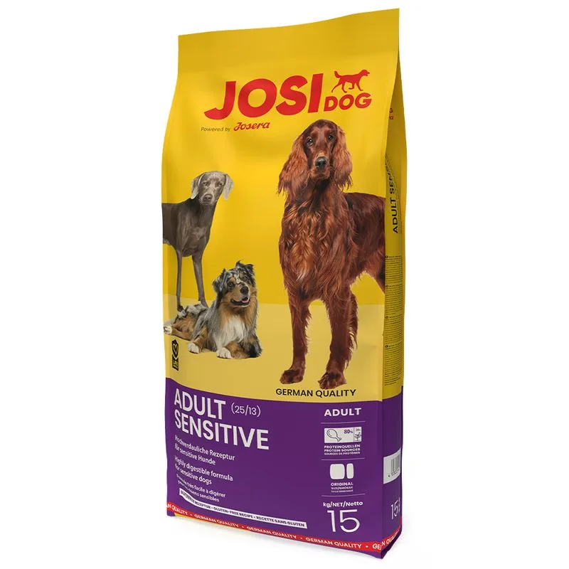 JosiDog Adult Sensitive Crocchette cane (Set %: 2 x 15 kg)