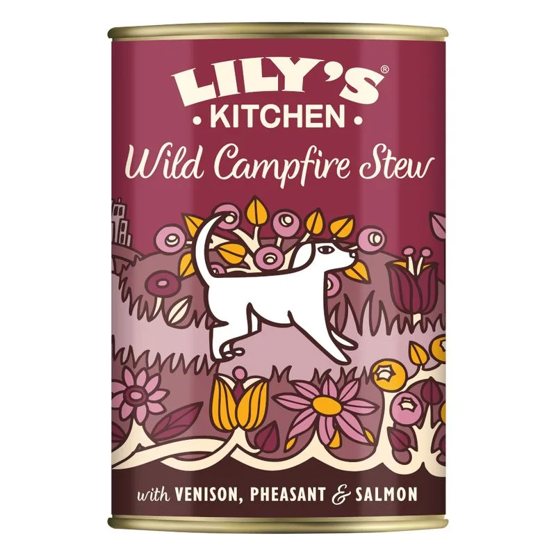 Lily's Kitchen Grain Free Menù umido cane (Set %: 24 x 400 g Selvaggina, fagiano & salmone)
