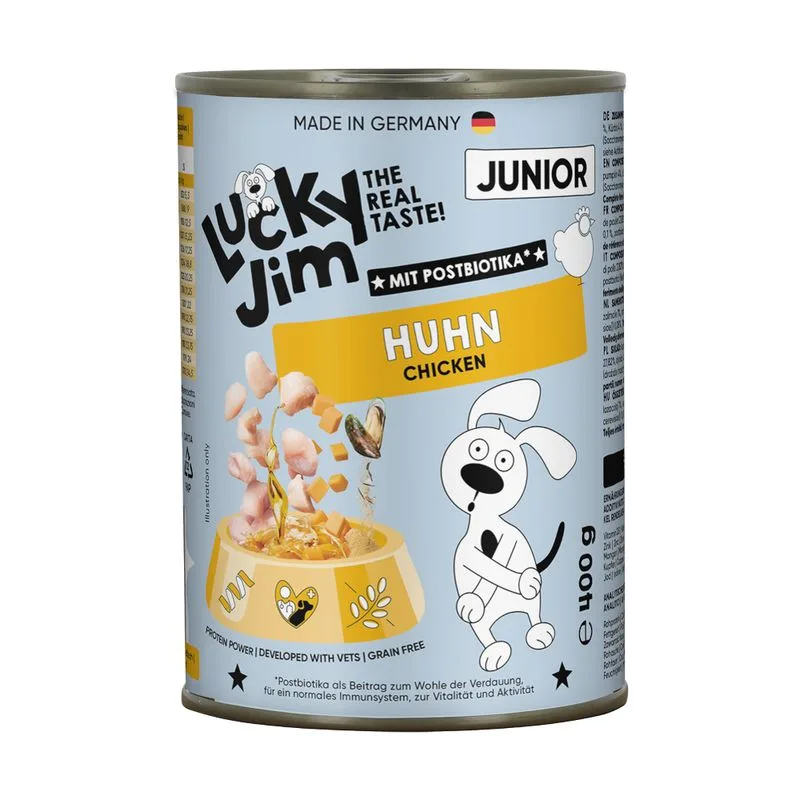 Lucky Jim Junior 6 x 400 g (Pollo)