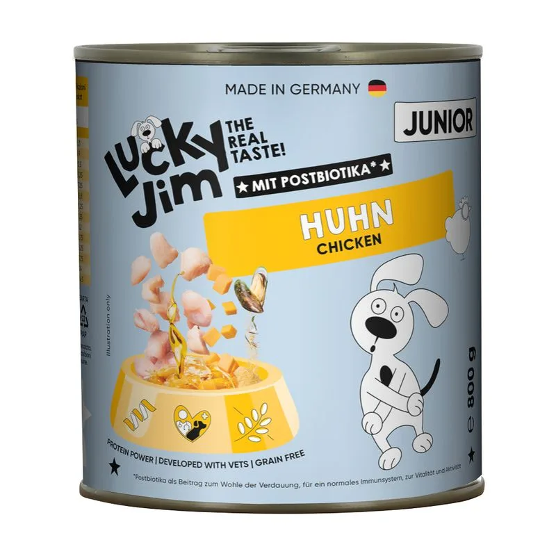 Lucky Jim Junior 6 x 800 g (Pollo)