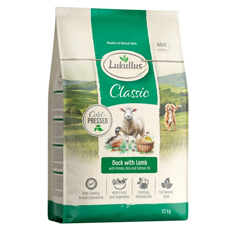 Lukullus Canard de Barbarie & Agnello (Set %: 2 x 10 kg Nuova ricetta)
