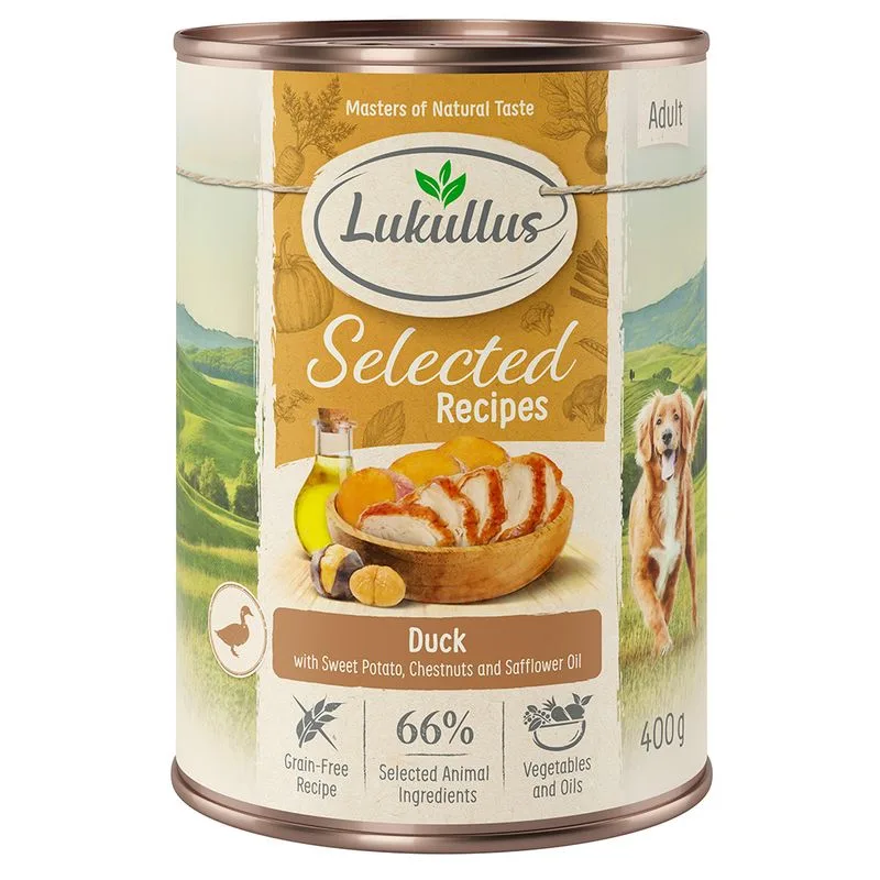Lukullus Selected Recipes: Raffinati cuori d'anatra (Set %: 24 x 400 g)