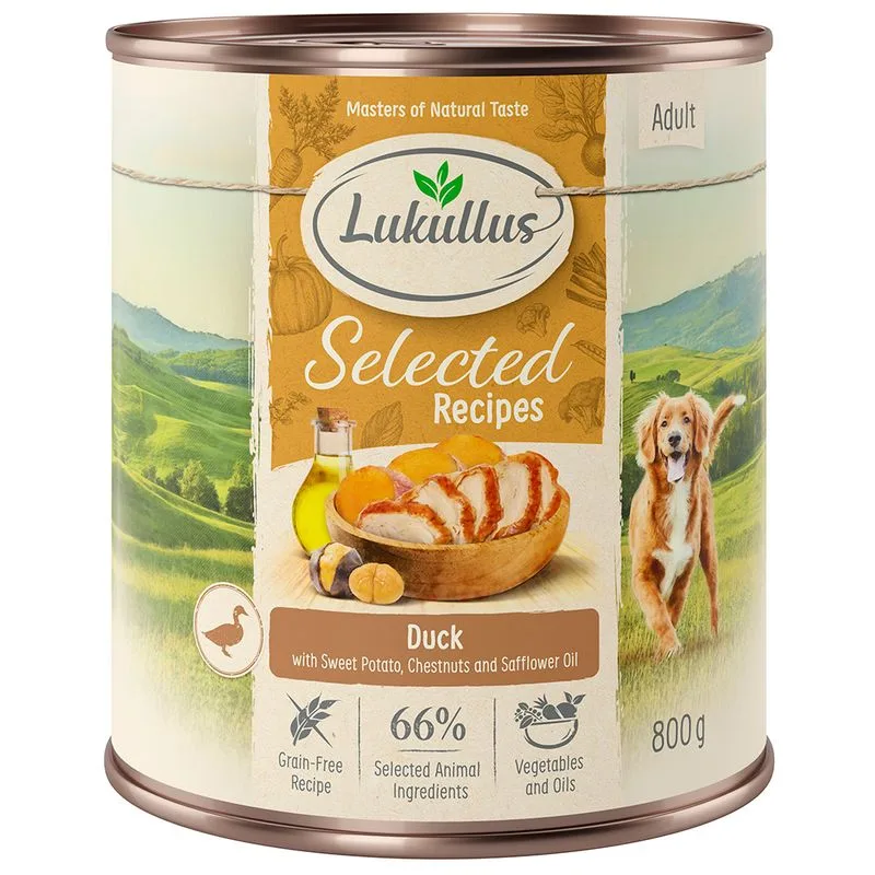 Lukullus Selected Recipes: Raffinati cuori d'anatra (Set %: 24 x 800 g)