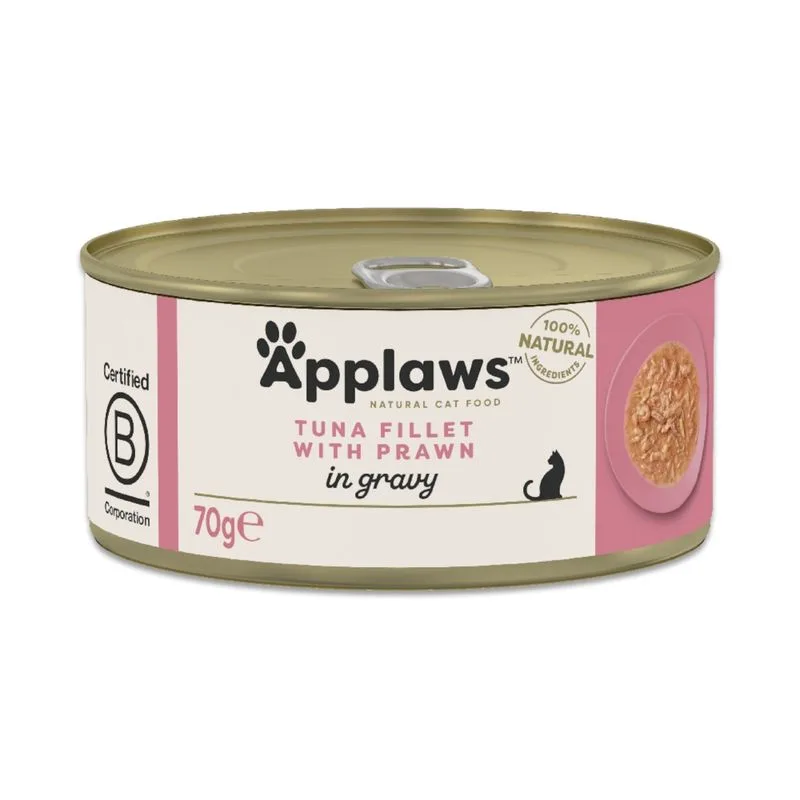 Applaws in salsa 48 x 70 g (Filetto di tonno con gamberetti)
