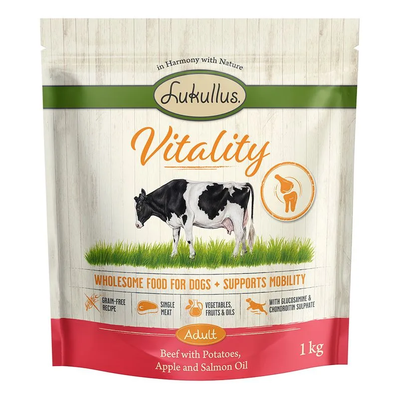 Lukullus Vitality Articolazioni Manzo - senza cereali Crocchette (Set %: 5 x 1 kg)