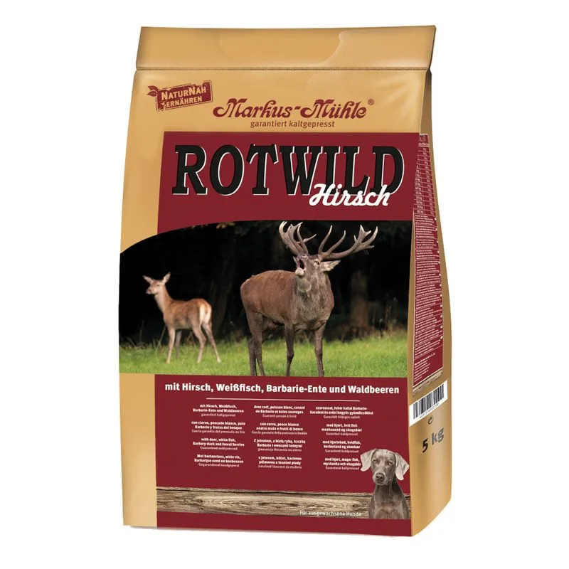 Markus-Mühle Cervo Crocchette per cane (Set %: 2 x 5 kg)