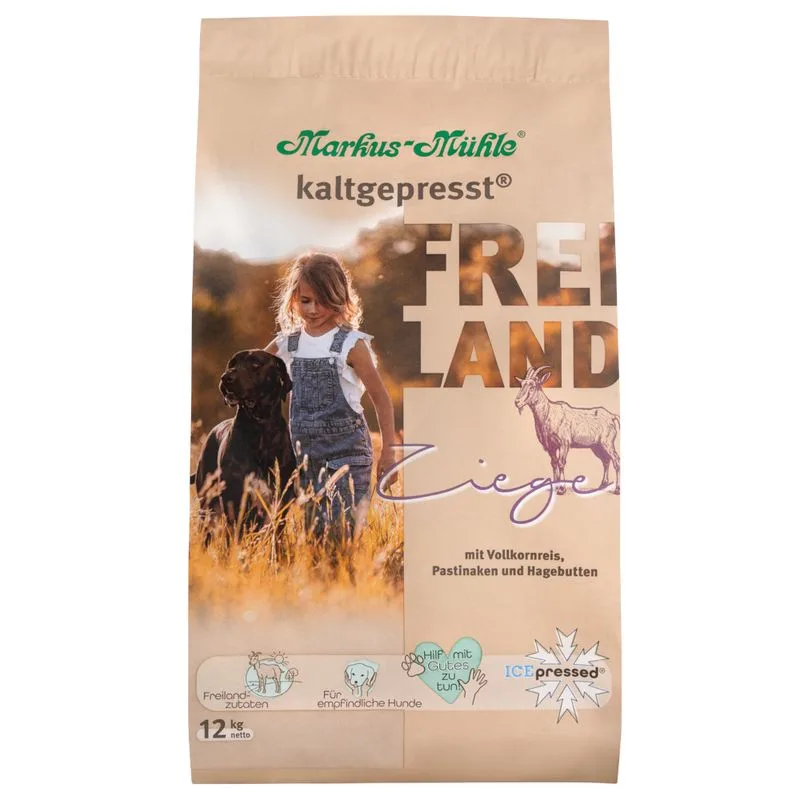 Markus-Mühle Freiland Capra Crocchette per cane (12 kg)