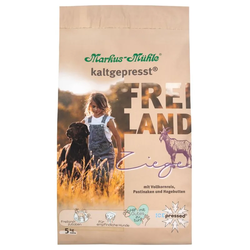 Markus-Mühle Freiland Capra Crocchette per cane (5 kg)