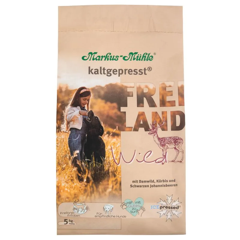 Markus-Mühle Freiland Selvaggina Crocchette per cane (5 kg)