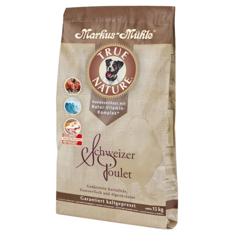 Markus-Mühle TRUE NATURE Crocchette per cane (Set %: 2 x 15 kg)