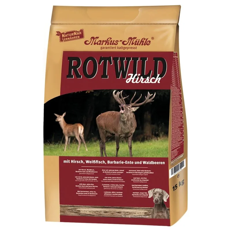 Multipack risparmio! 2 x 15 kg Markus-Mühle (Cervo)